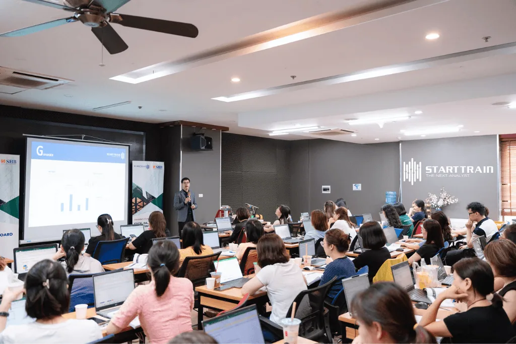 Đào tạo Excel tại Ngân hàng SHB Việt Nam