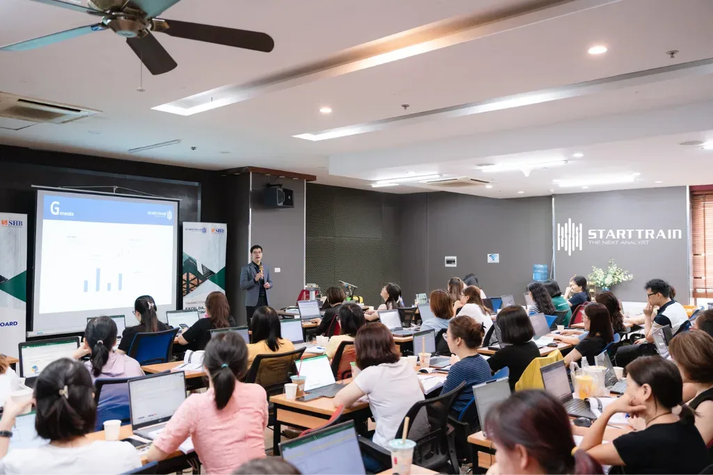 Đào tạo Excel tại Ngân hàng SHB Việt Nam