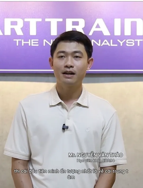 Học viên Nguyễn Văn Thảo chia sẻ về khóa học Excel tại Starttrain