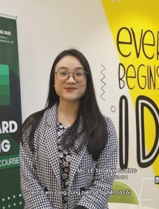 Học viên Lê Thị Ánh Sương chia sẻ về khóa học Excel tại Starttrain