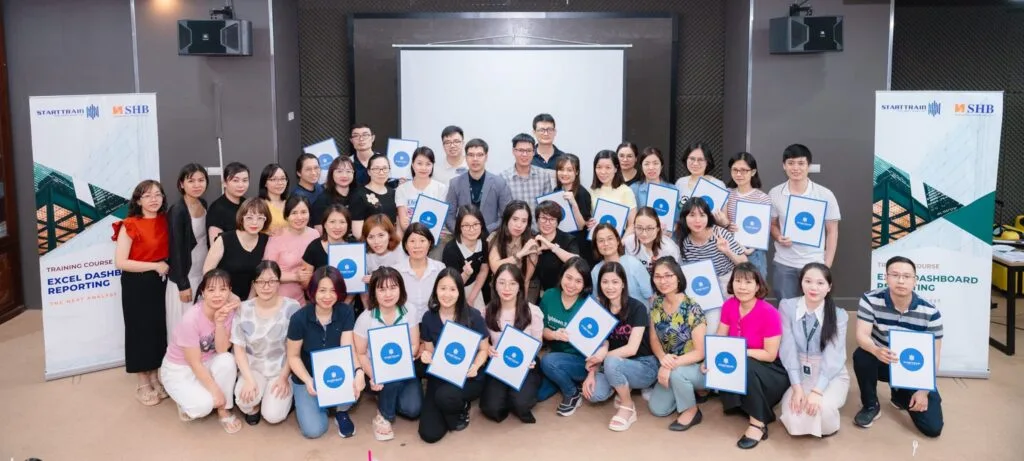 Đào tạo Excel tại Ngân Hàng SHB Việt Nam