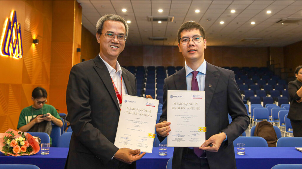 hợp tác giữa Starttrain và Đại học Hoa Sen