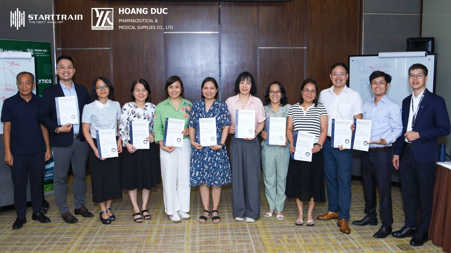 Đào tạo doanh nghiệp: Starttrain & Dược Phẩm Hoàng Đức