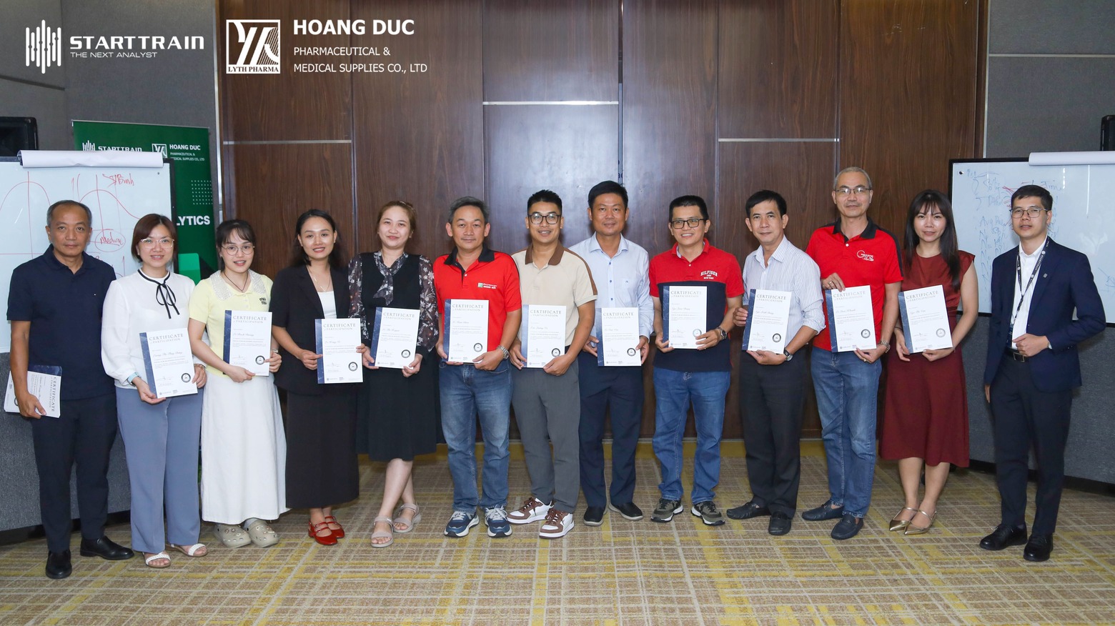 Đào tạo doanh nghiệp: Starttrain & Dược Phẩm Hoàng Đức