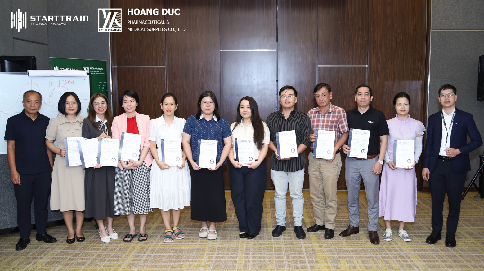 Đào tạo doanh nghiệp: Starttrain & Dược Phẩm Hoàng Đức