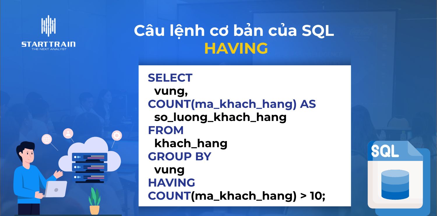 Một số câu lệnh cơ bản của SQL