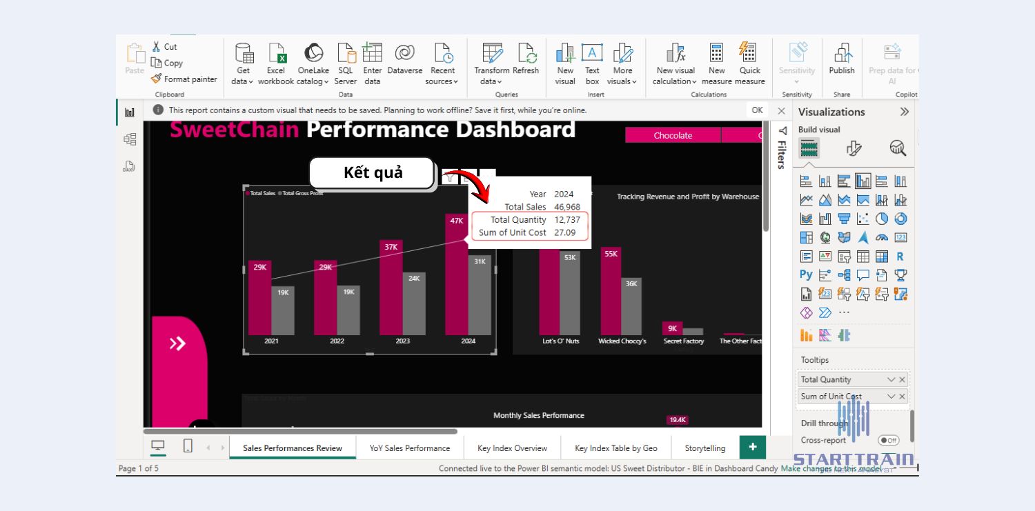 Tùy chỉnh hàm tổng hợp (Aggregation Function)