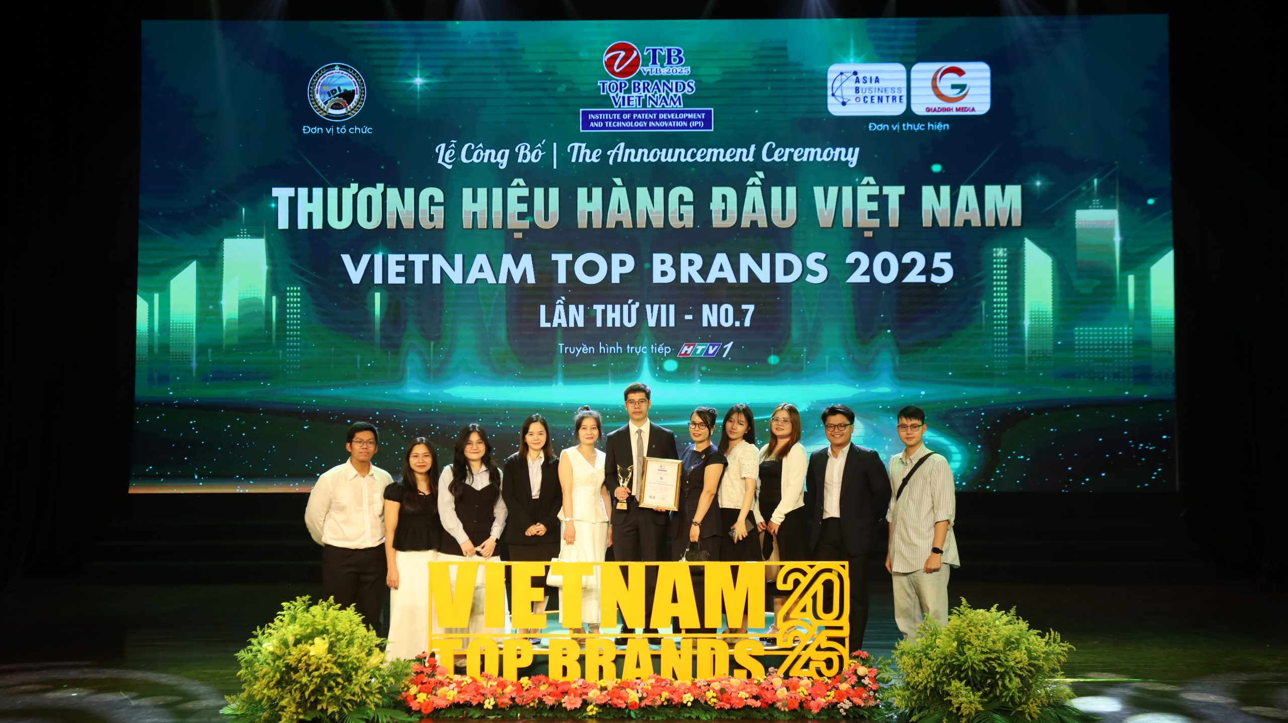TOP THƯƠNG HIỆU HÀNG ĐẦU VIỆT NAM 2025