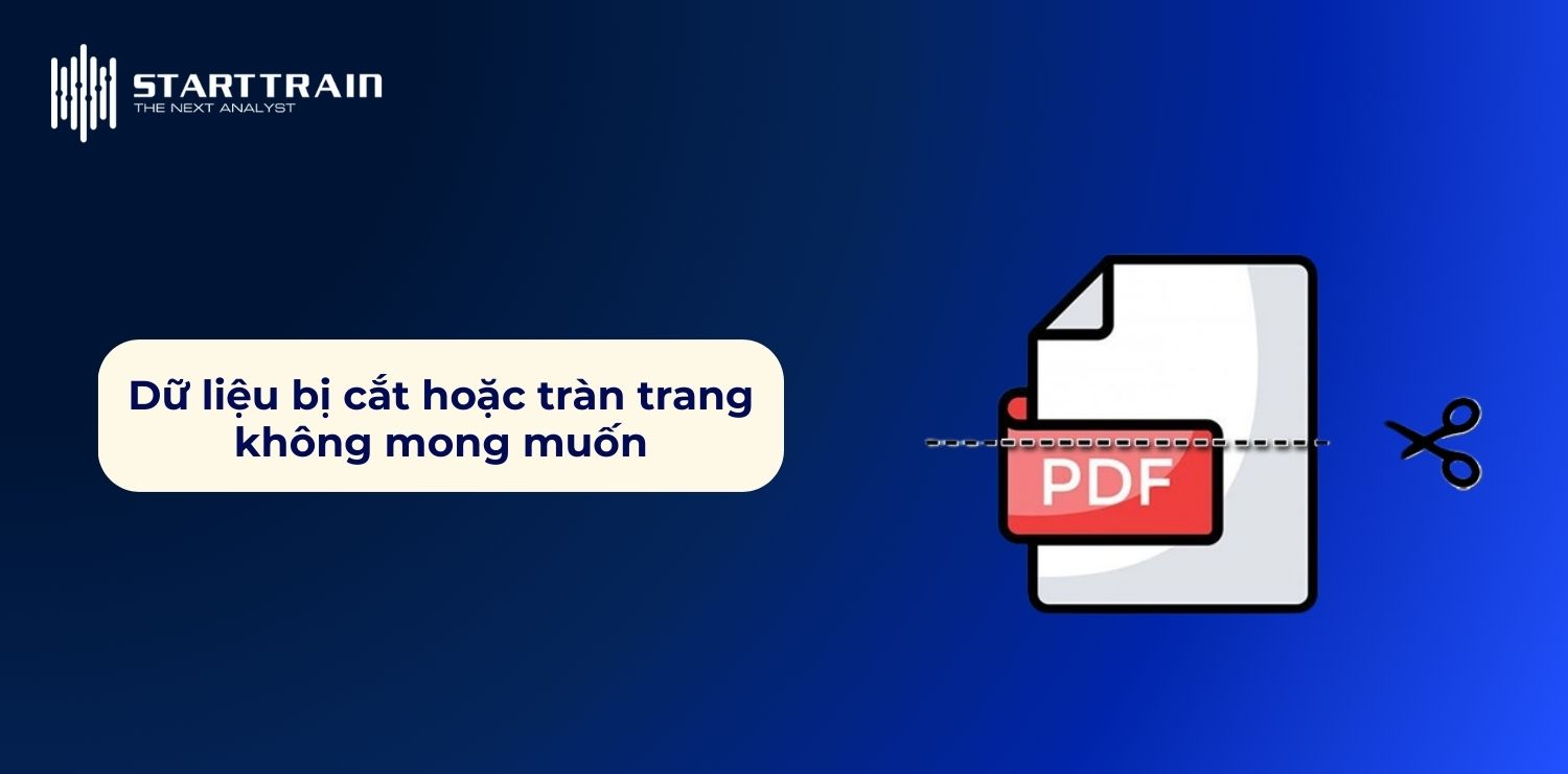 Cách xử lý các lỗi khi chuyển Excel sang PDF