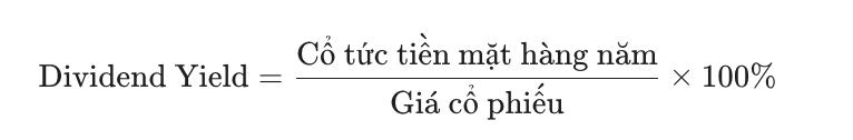 Tỷ suất cổ tức (Dividend Yield)