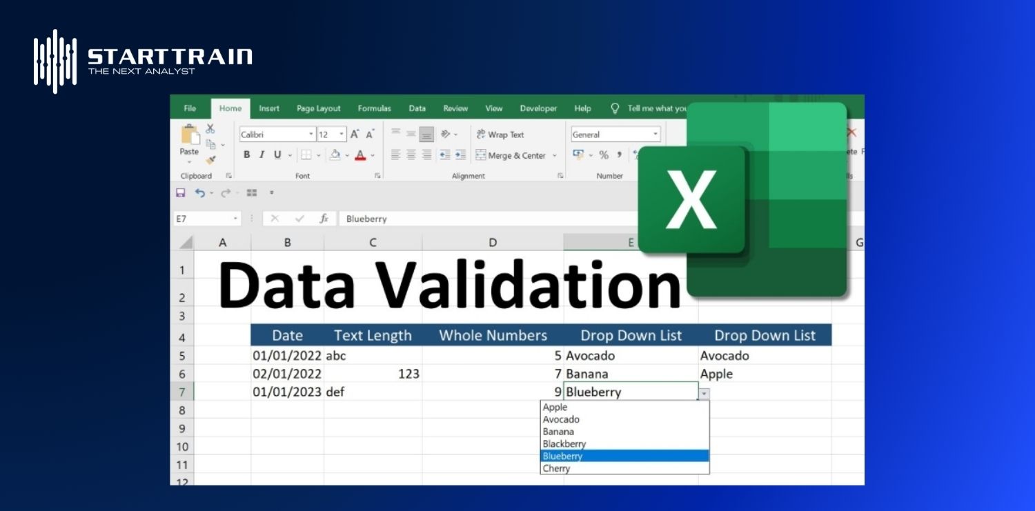 Cách sử dụng Data Validation trong Excel chi tiết nhất