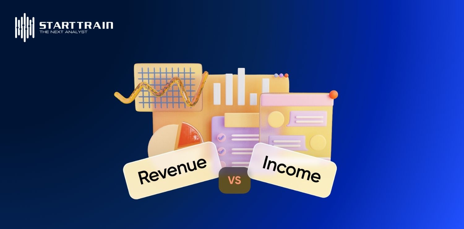 Sự khác biệt giữa Revenue và Income là gì?