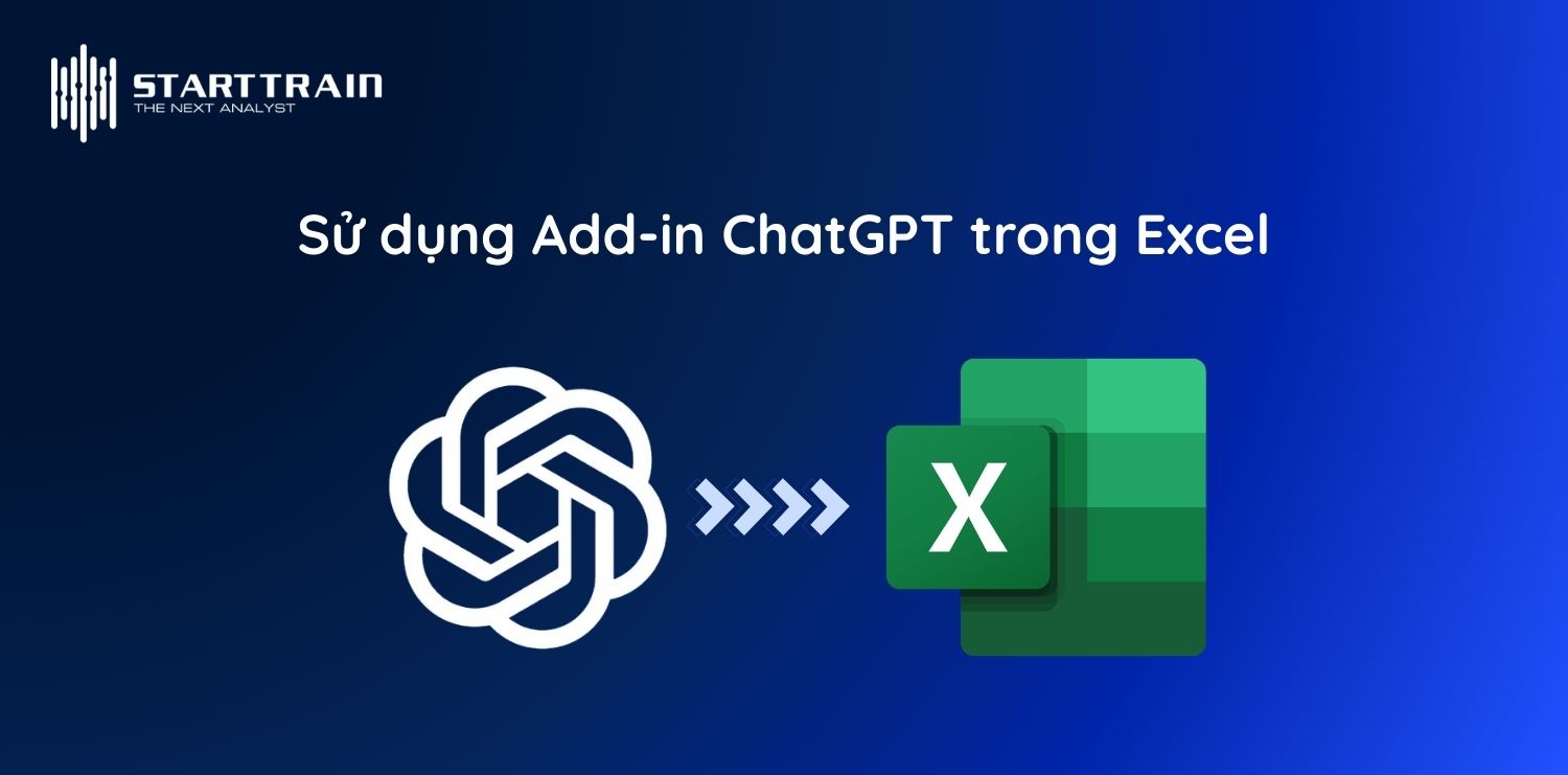 Sử dụng Add-in ChatGPT trực tiếp trong Excel