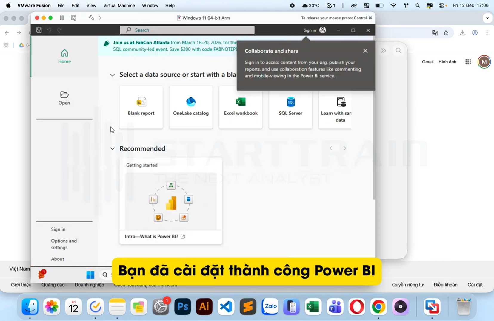Tải và cài đặt Power BI Desktop