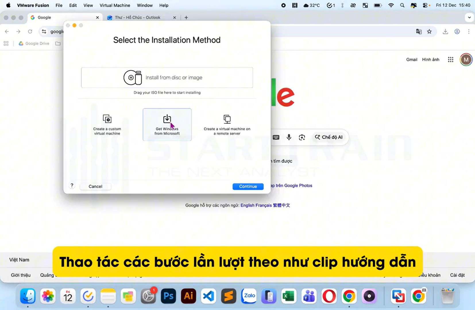 Tải và thiết lập môi trường Windows 11