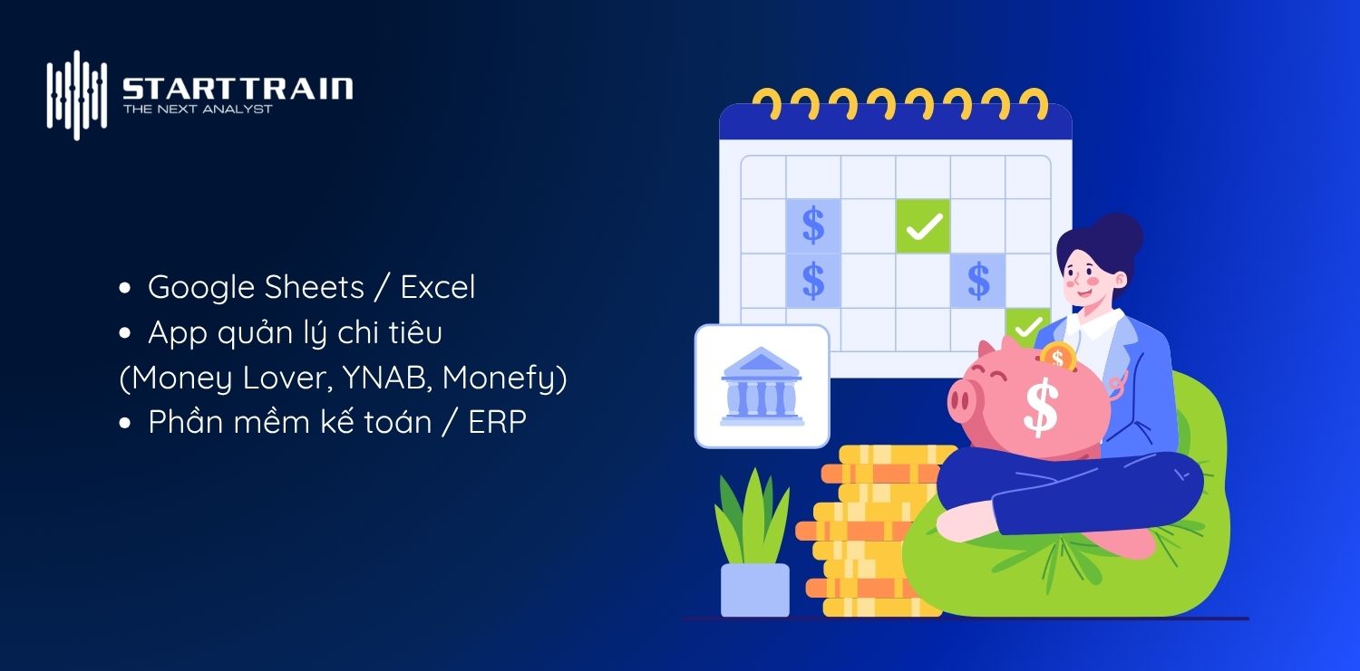 Công cụ và ứng dụng hỗ trợ lập budget hiệu quả