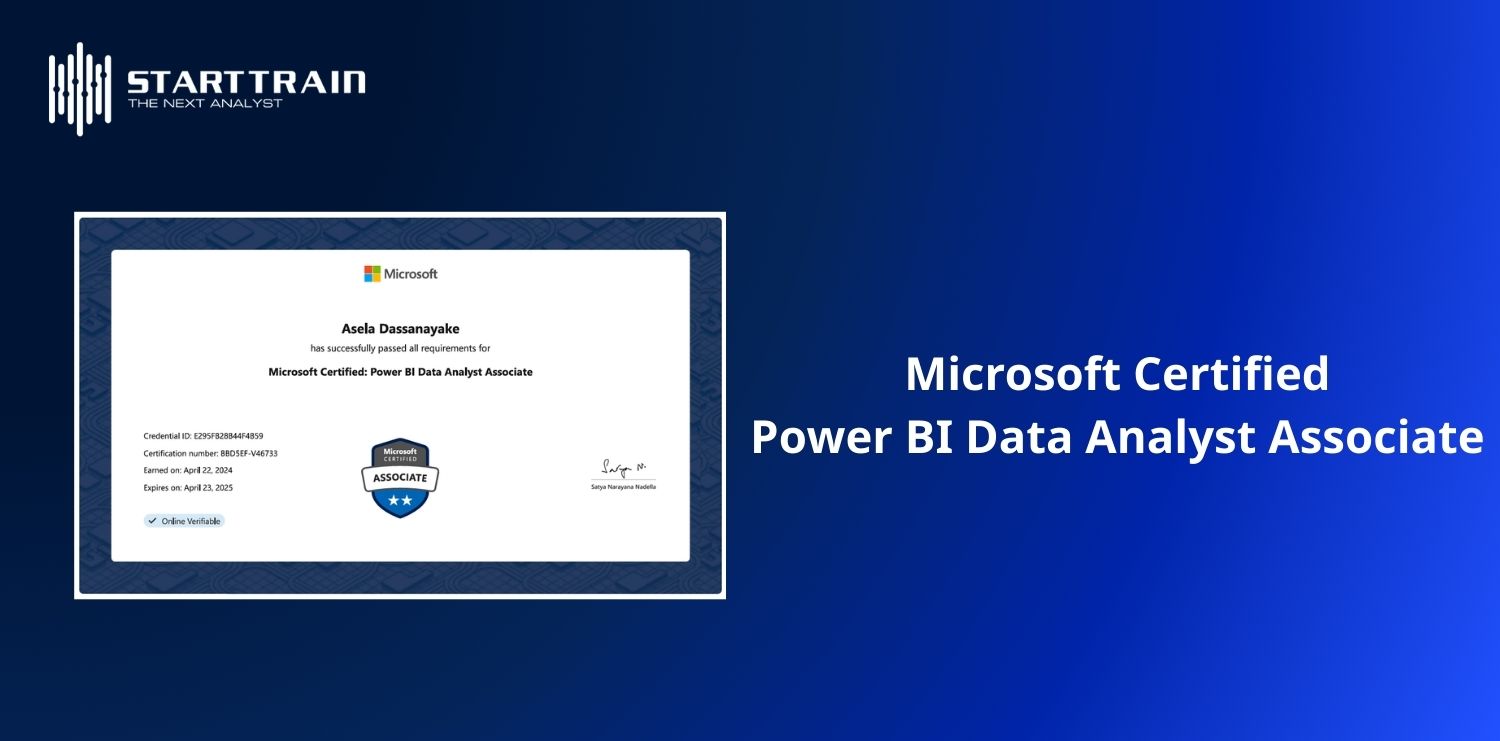 Microsoft Certified: Power BI Data Analyst Associate