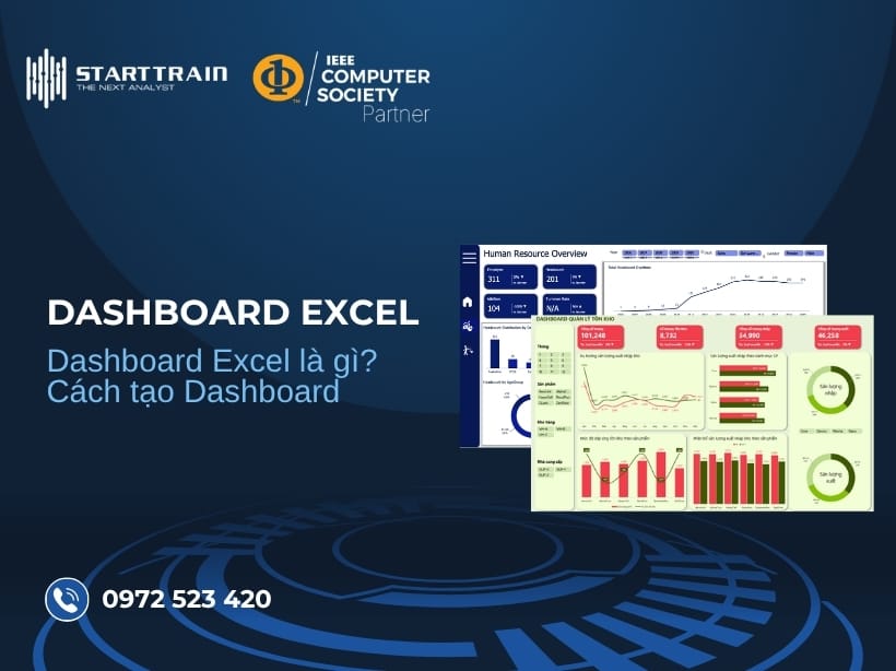 [Tải miễn phí] Dashboard Excel là gì? Cách tạo Dashboard