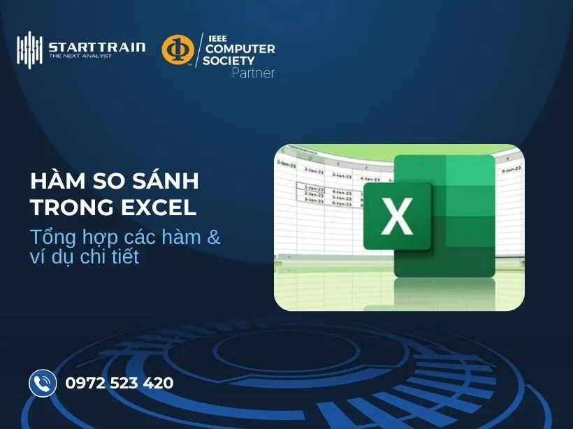 Hàm so sánh trong Excel
