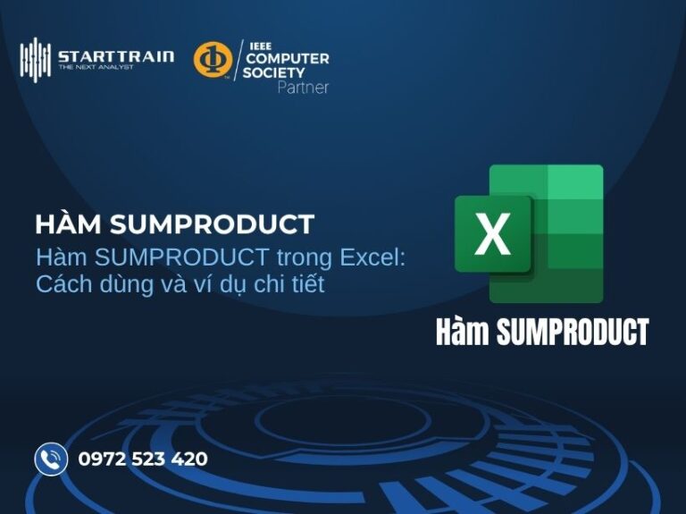 Hàm SUMPRODUCT trong Excel