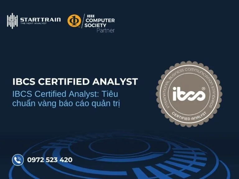 IBCS Certified Analyst: Tiêu chuẩn vàng báo cáo quản trị 20 IBCS Certified Analyst