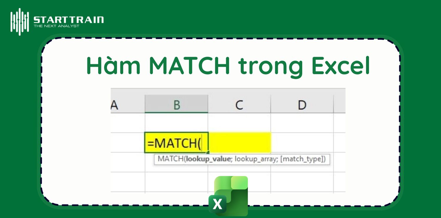 Hàm MATCH trong Excel
