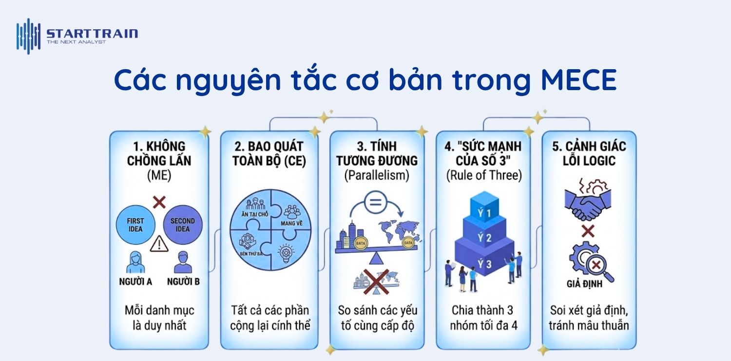 Các nguyên tắc cơ bản trong MECE