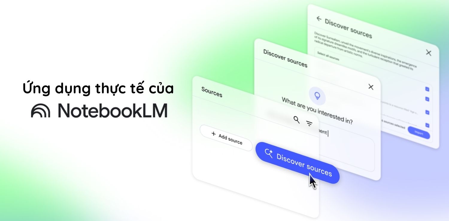 ứng dụng thực tế của NotebookLM