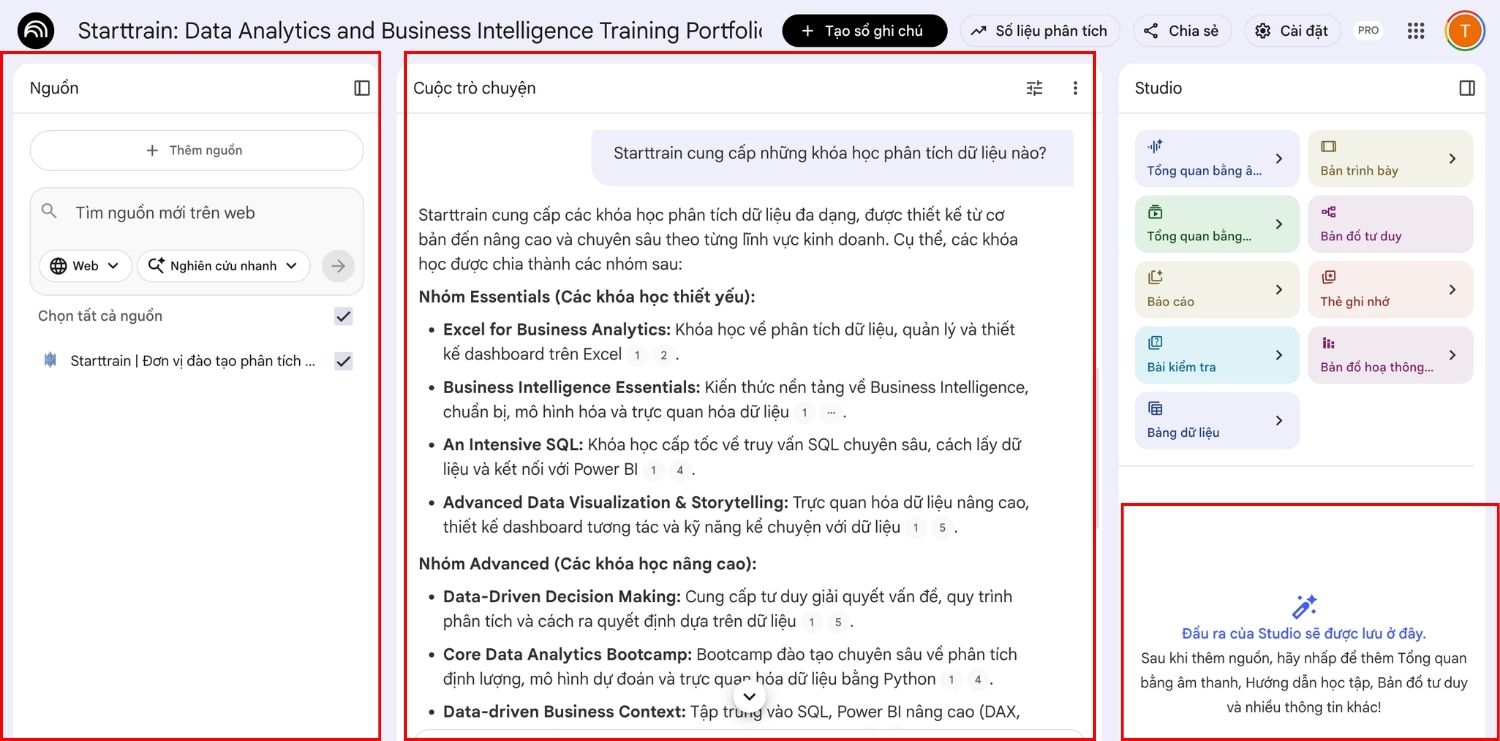 Cách xử lý và tương tác với tài liệu nguồn