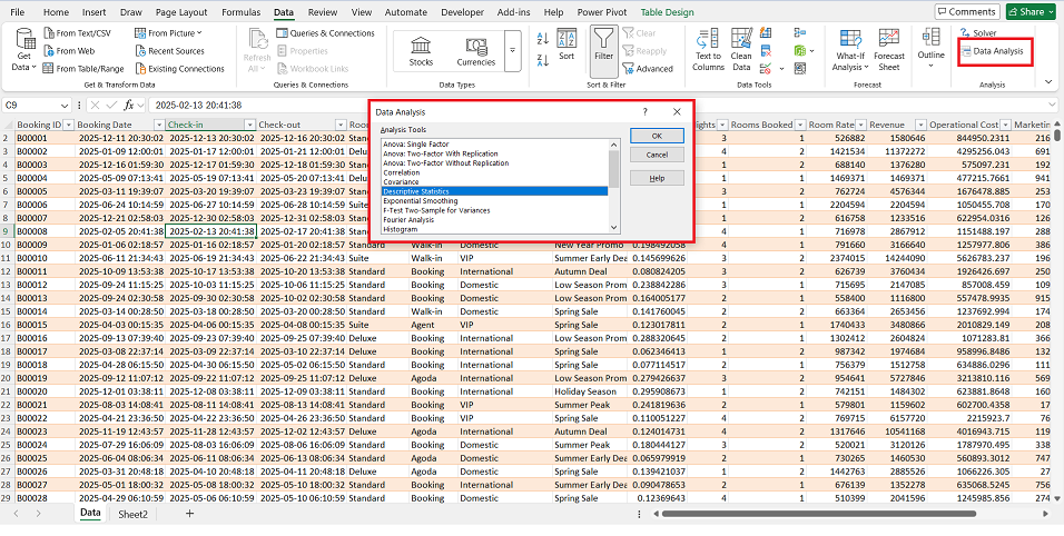 Descriptive Statistics