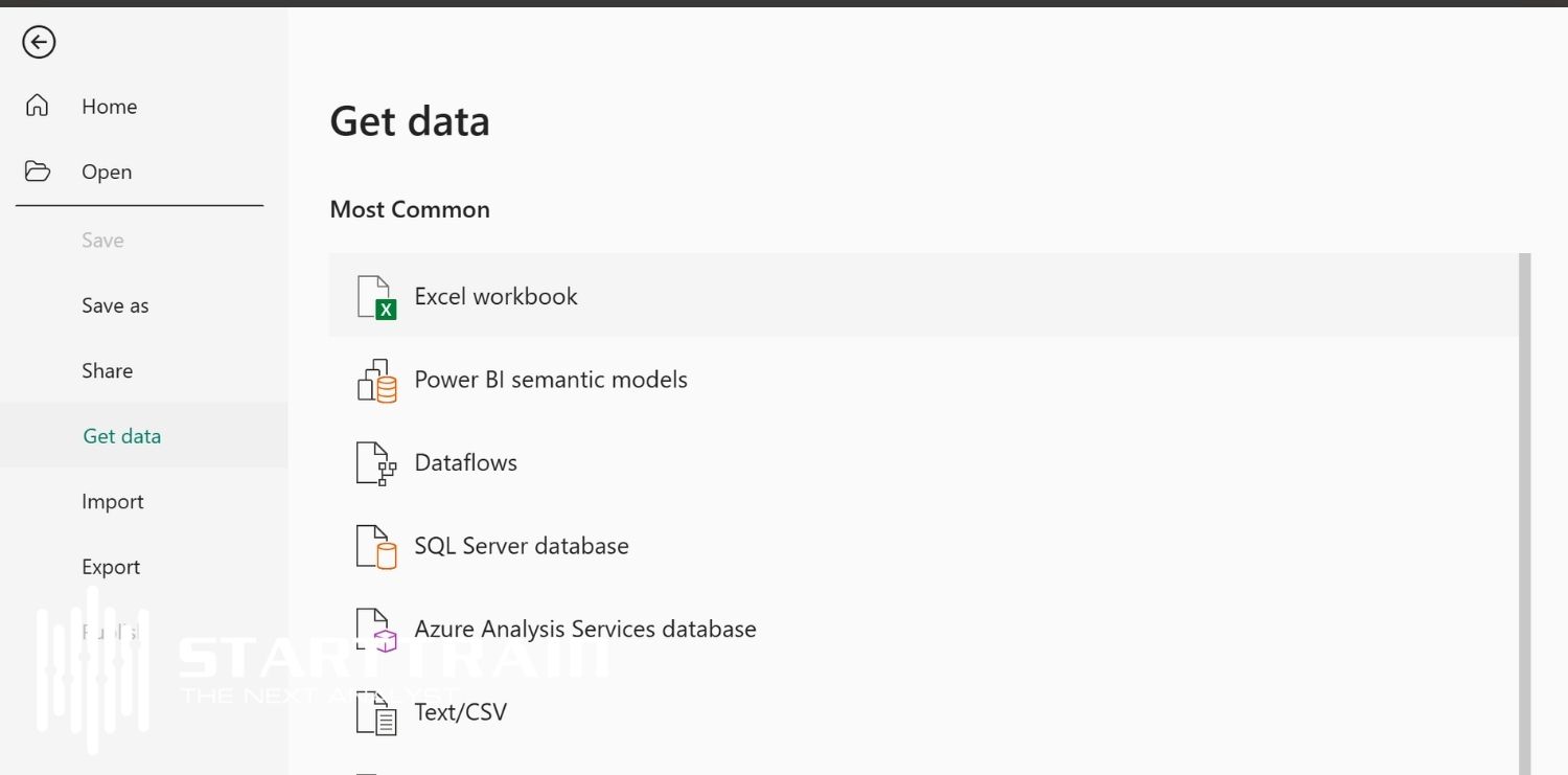 Bước 1: Chuẩn bị và Kết nối dữ liệu (Get Data)