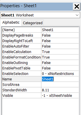 giao diện của VBA Editor