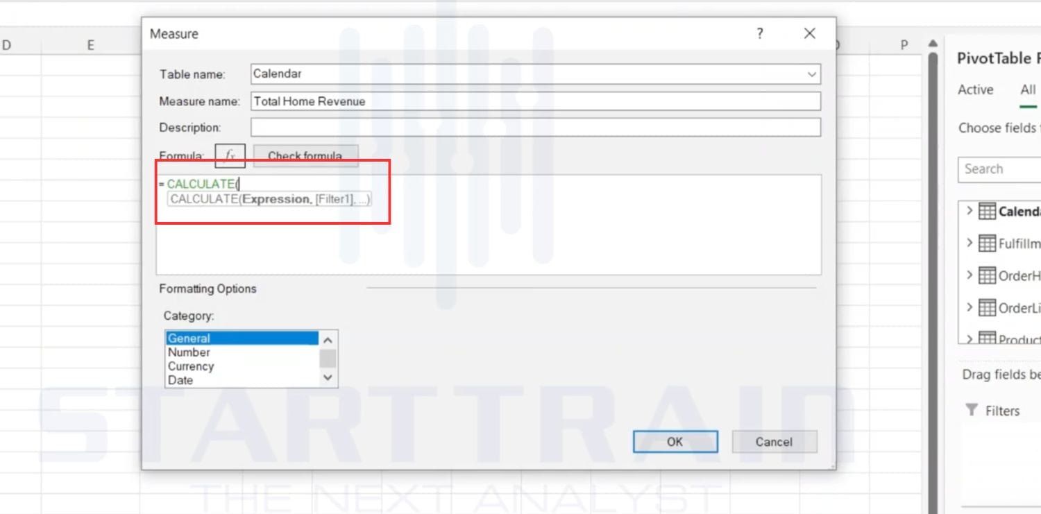 hàm Calculate trong Excel