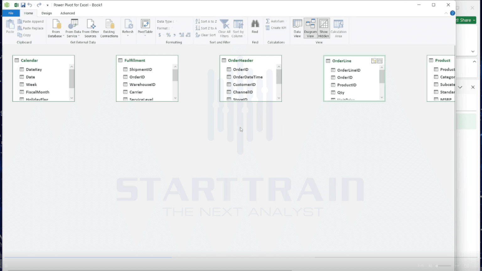 [Excel Tutorial 4] Cách tạo Data Model trong Excel