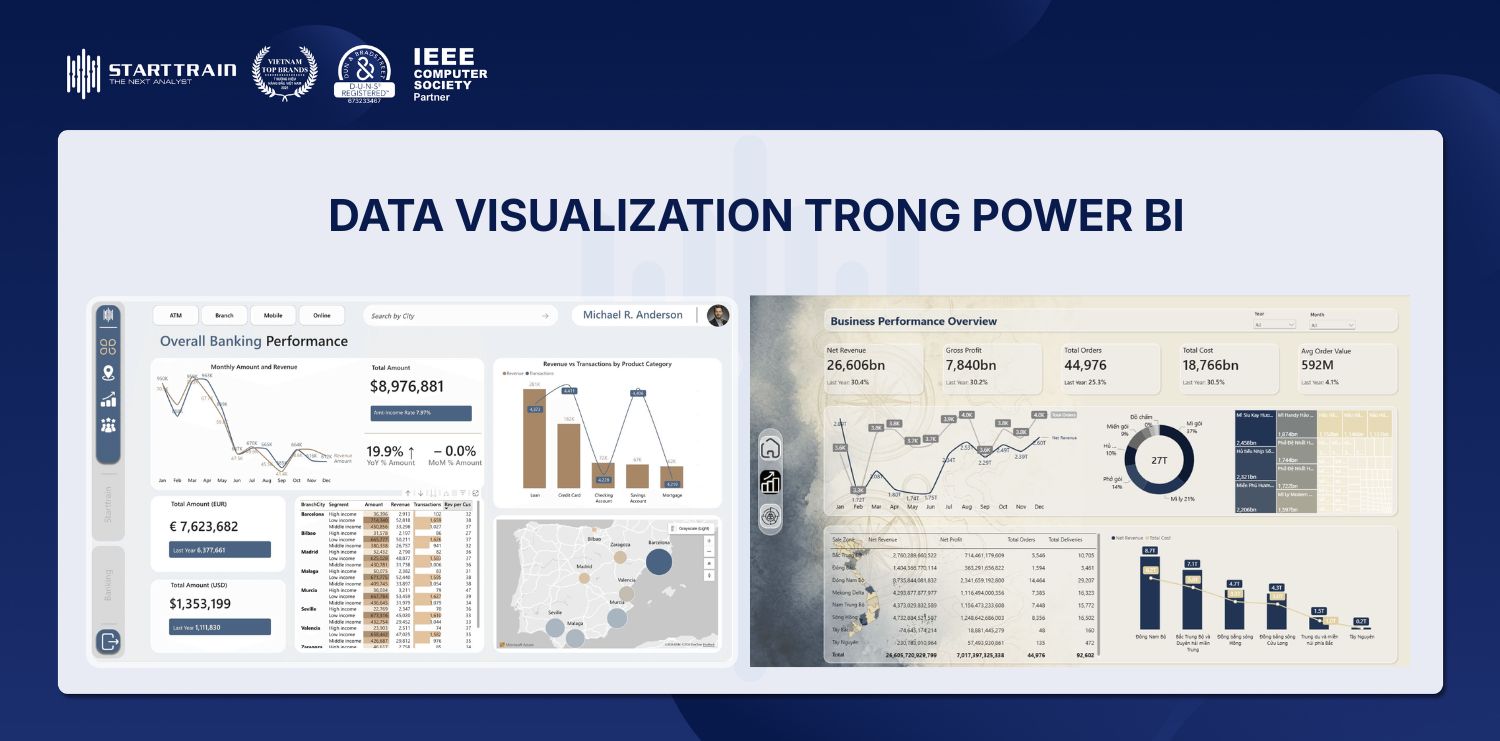 Data Visualization trong Power BI