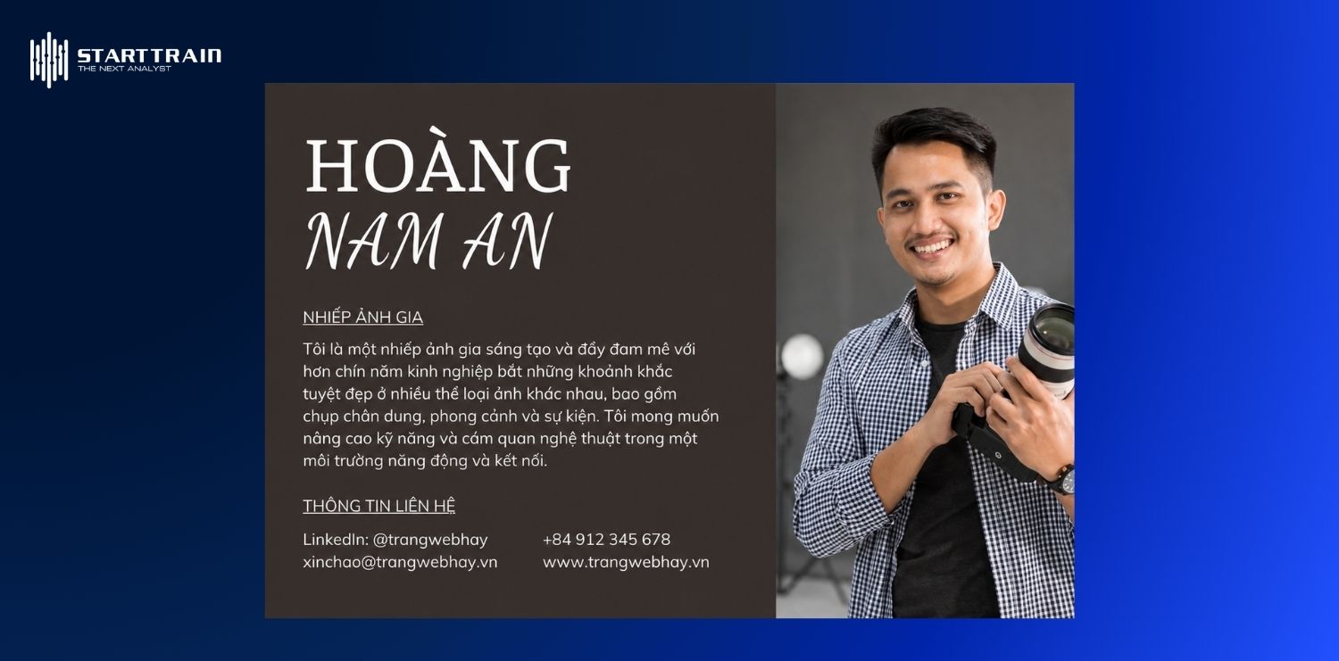 giới thiệu bản thân trong cv