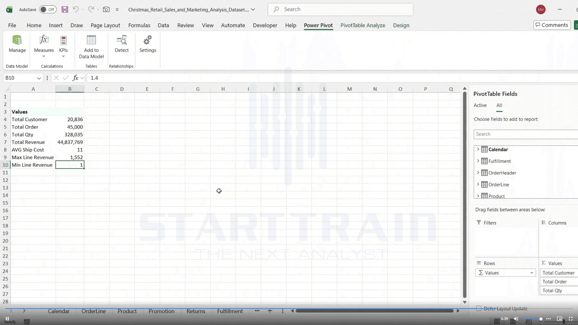 hàm Aggregation trong Excel