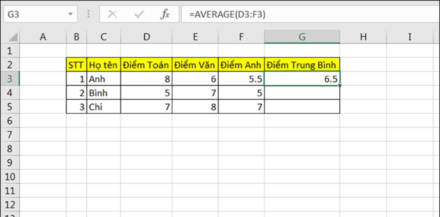 Cách sử dụng hàm Aggregation trong Excel