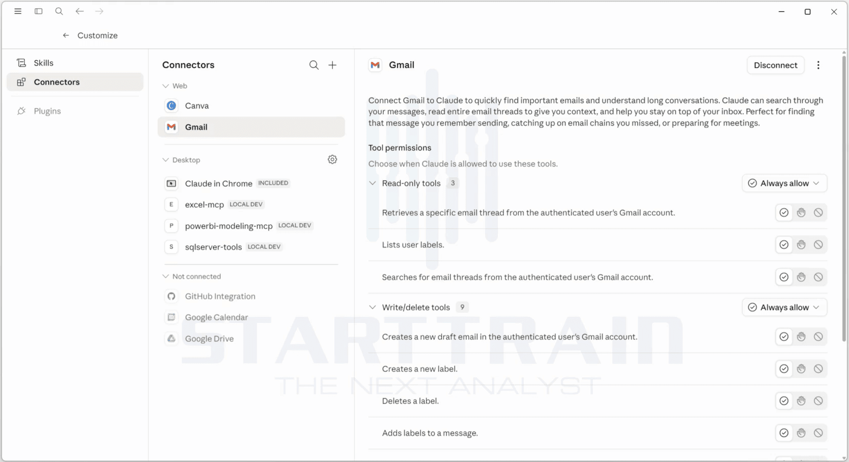 kết nối Claude AI với Gmail