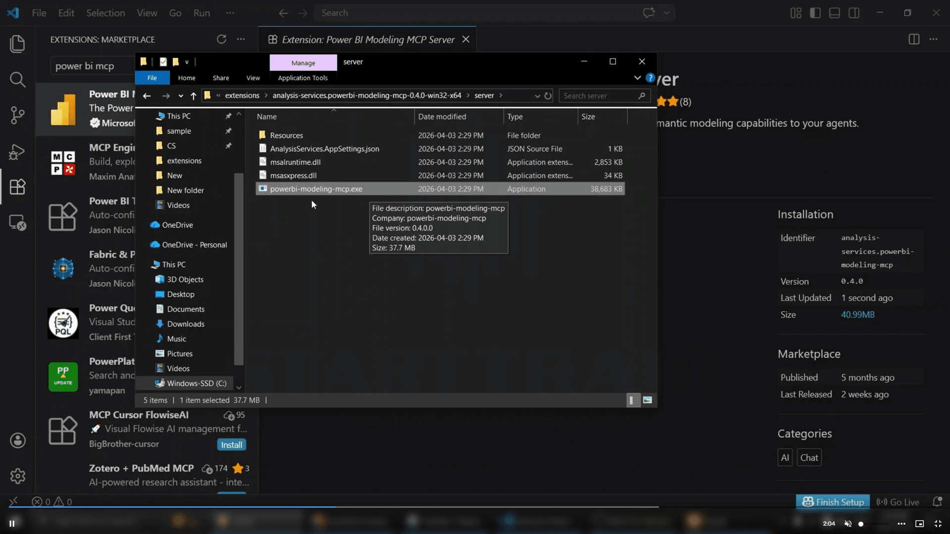 Cách kết nối Claude AI với Power BI