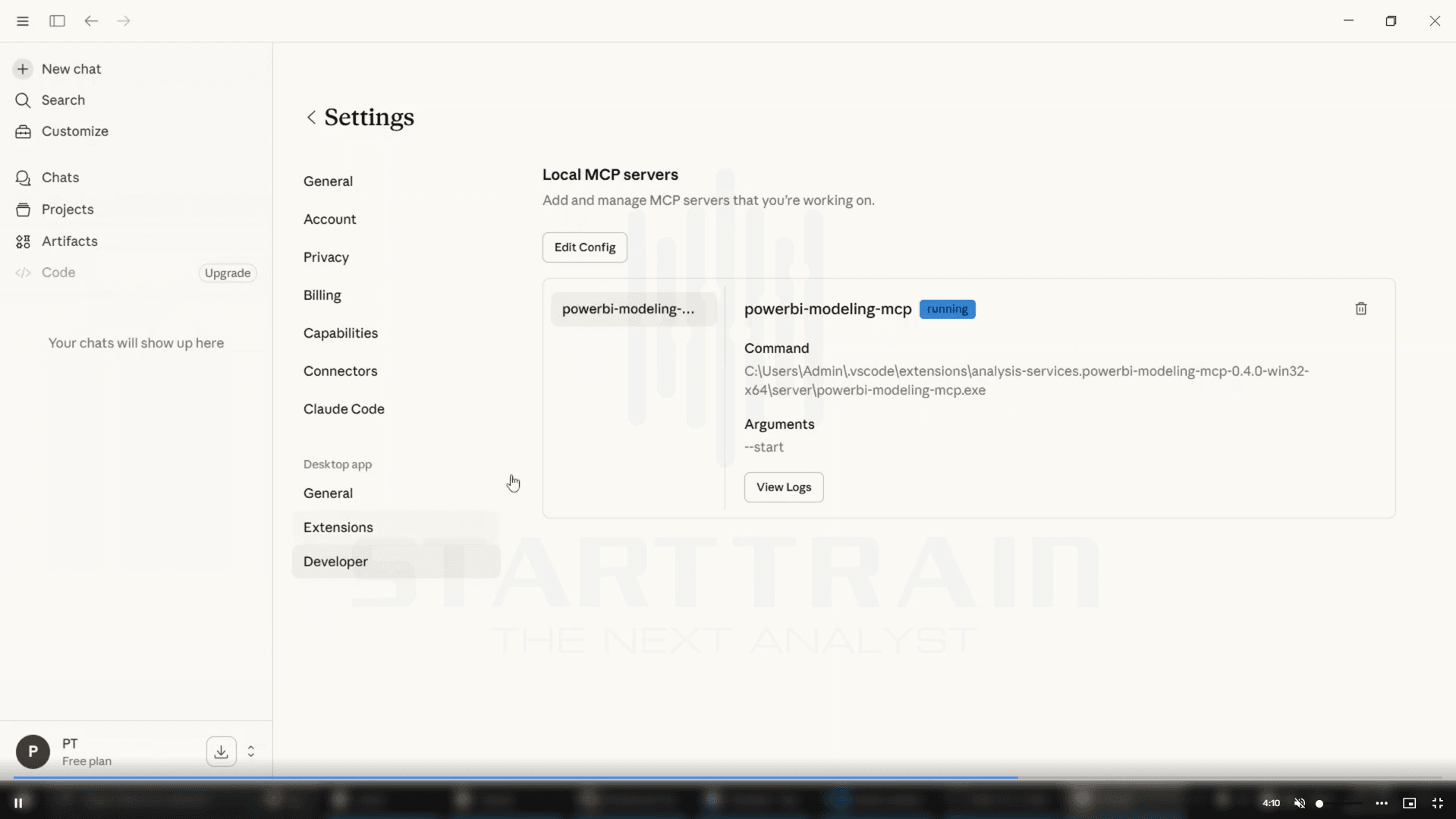 Cách kết nối Claude AI với Power BI