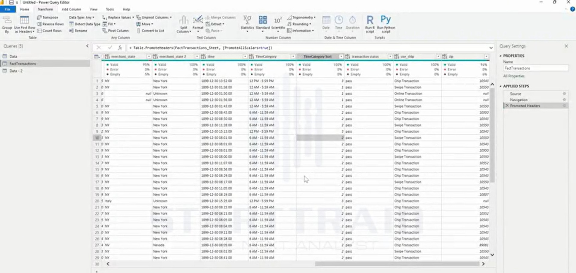 Chức năng Move trong Power BI
