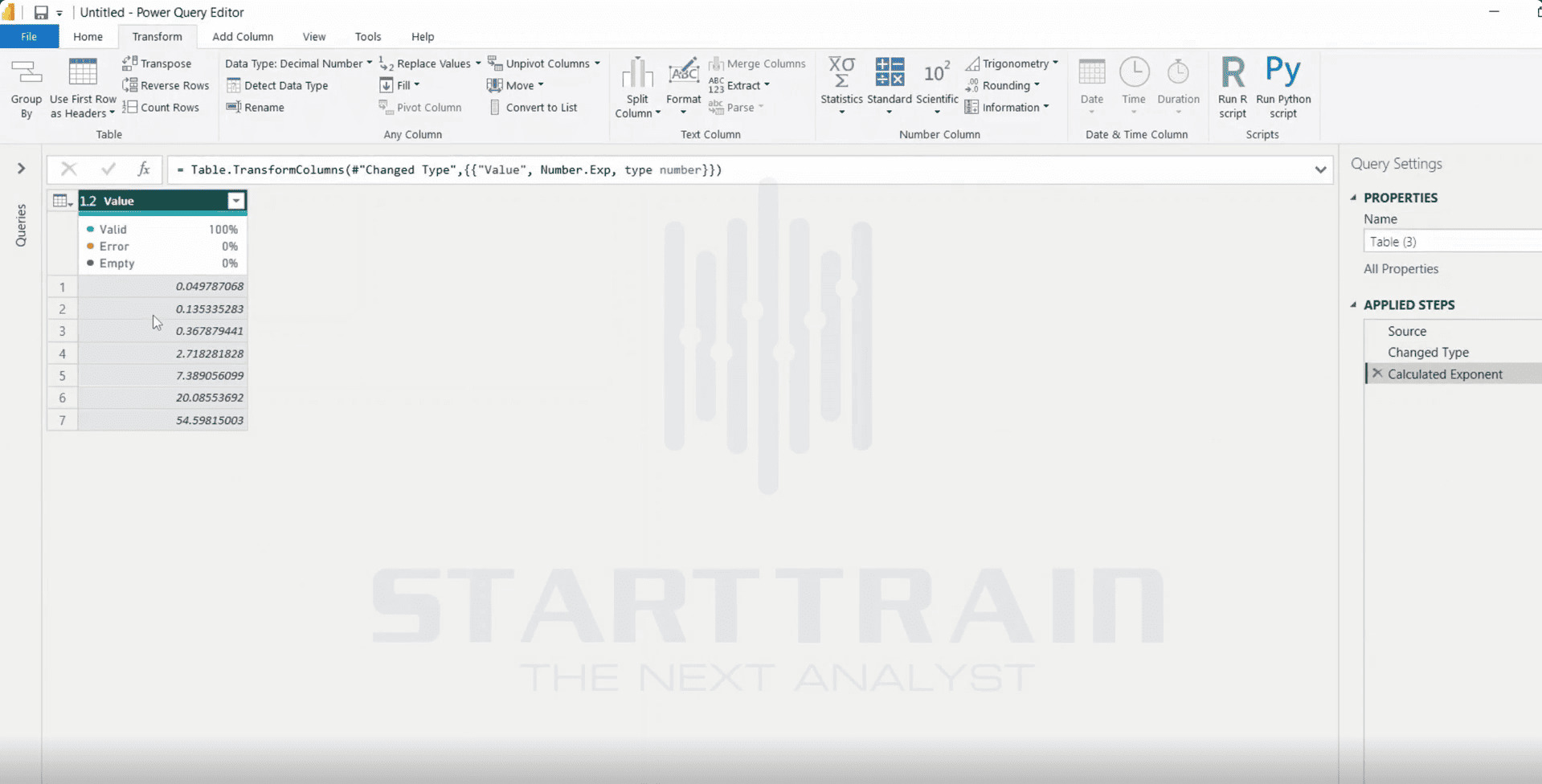 Scientific trong Power BI