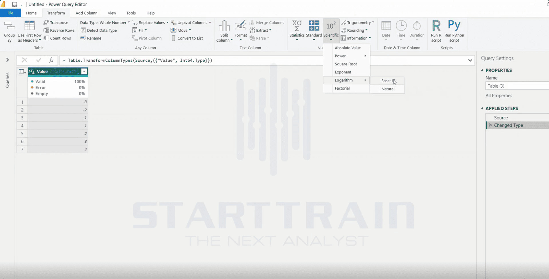 Scientific trong Power BI