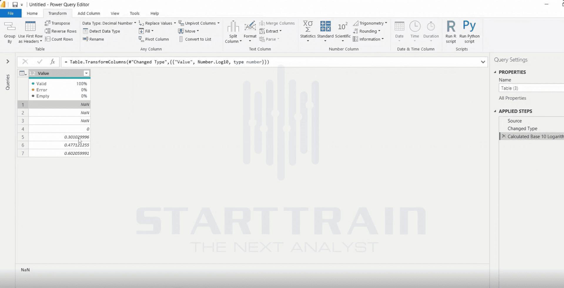 Scientific trong Power BI