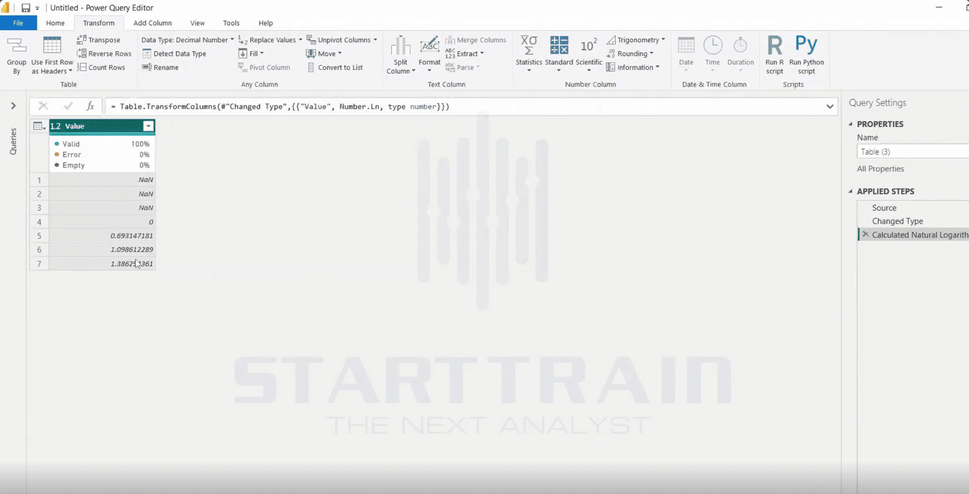 Scientific trong Power BI