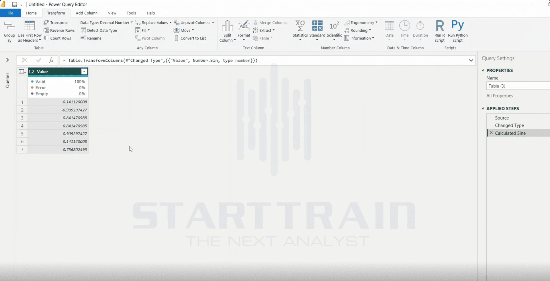 Scientific trong Power BI