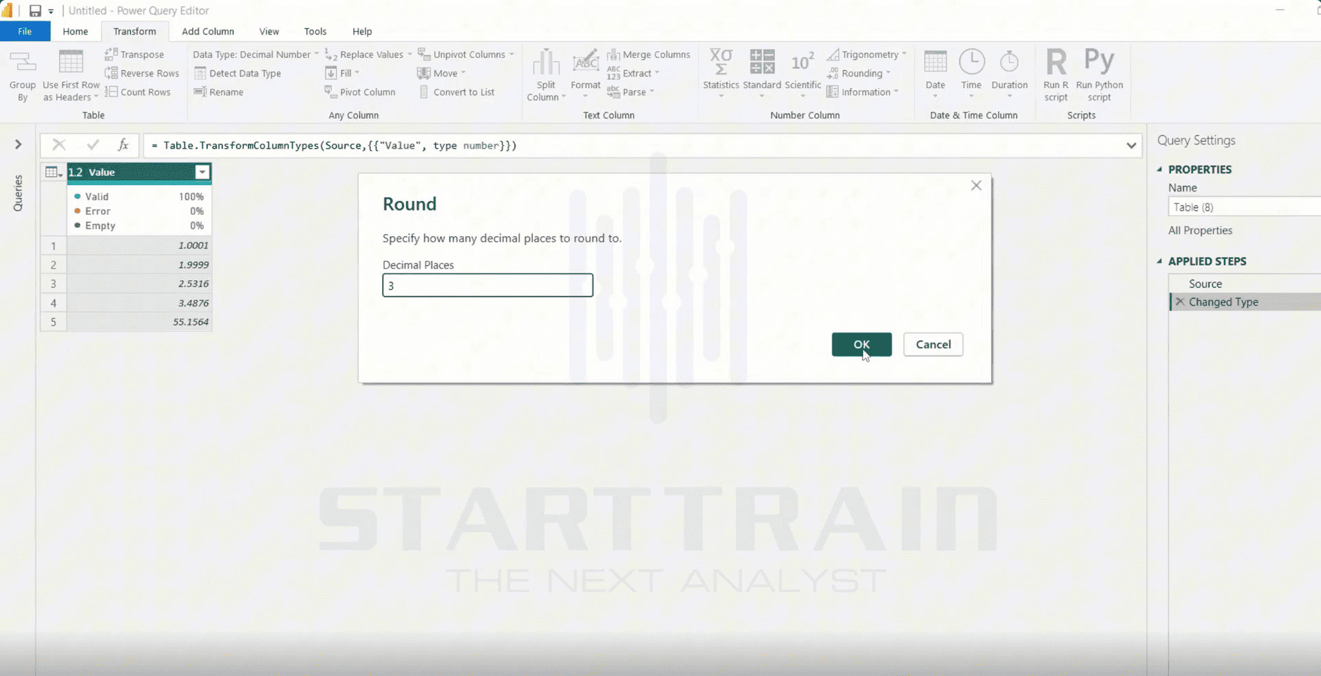 Scientific trong Power BI