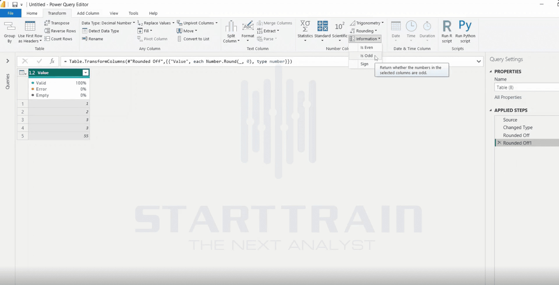 Scientific trong Power BI