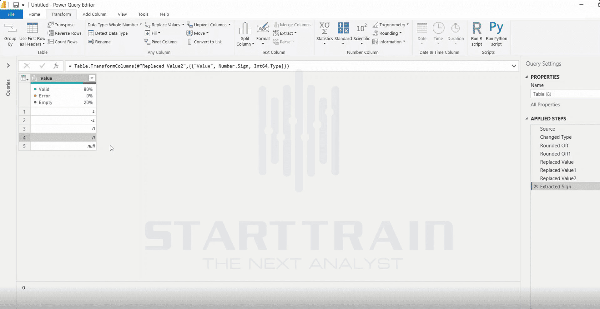 Scientific trong Power BI